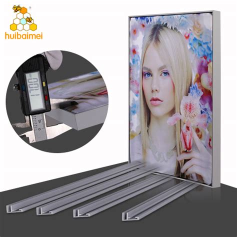 Frameless Fabric Frame Aluminum Textile Profile