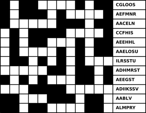 Word Anacross A Crossword Made Of Anagrams Puzzling Stack Exchange