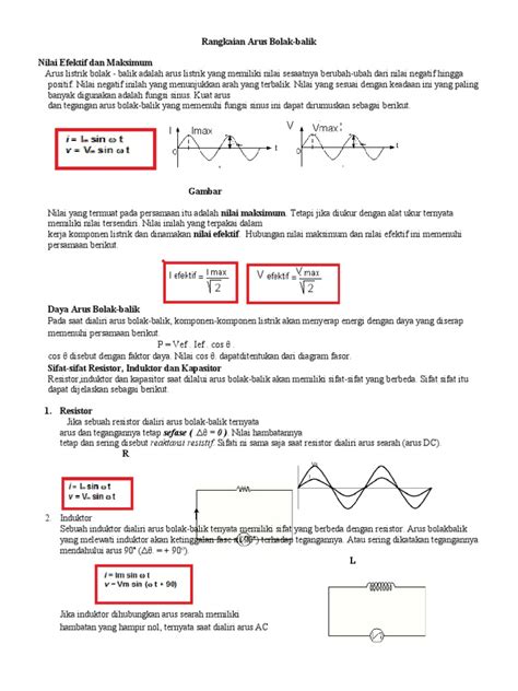 Rangkaian Arus Listrik Ac Pdf Lasopaarts