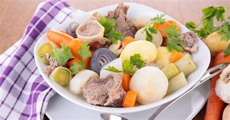 Pot au feu breton dit Kig ha Farz sans crème plat traditionnel minceur