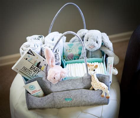 Baby Diaper Caddy Organizer Baby Shower T Basket For Boy Girl