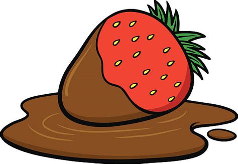 More images for chocolate covered strawberries clipart » Chocolate Covered Strawberries Cartoon Illustrations ...
