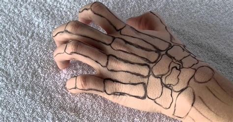 Tiktok Ers Are Obsessed With This Skeleton Hand Drawing Challenge