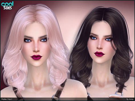 Anto Mollie Hair The Sims 4 Catalog