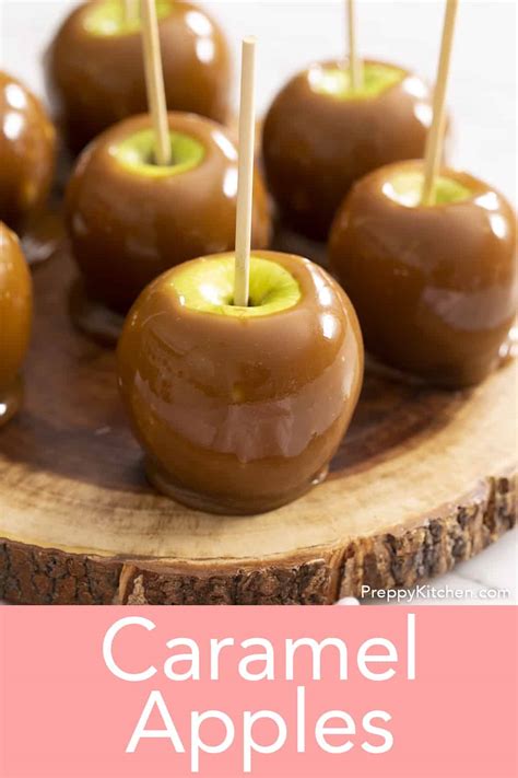 Caramel Apples Preppy Kitchen