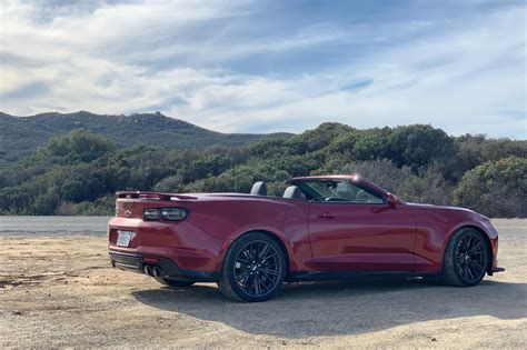 2019 Chevrolet Camaro Zl1 Convertible Review America In A 650 Hp Drop