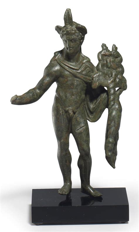A Roman Bronze Mercury