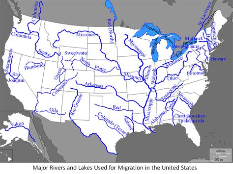 United States Waterways Map