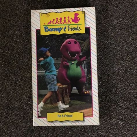 Vintage Barney And Friends Vhs Tape 1992 Be A Friend Time Life Video £9