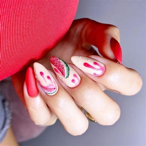 60 Gorgeous Springsummer Nails To Browse For Your Next Manicure Blush And Pearls Nail Art