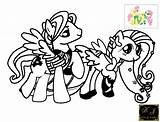 Fluttershy Coloring Butterscotch Pony Dress Kj Newer Gala sketch template