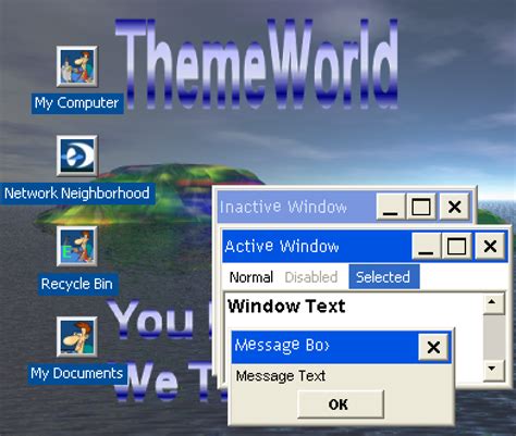 Themeworld With Screensaver Xp Themeworld Free Download Borrow