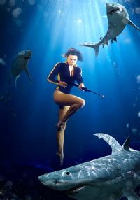 Evolution Of Lara Croft Alison Carroll Pictures Underwater Photoshoot