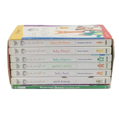 Disney Baby Einstein Dvd 5 Disc Box Set Volume 1 Ages 0 1 Year 2