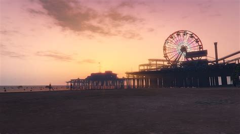 3840x2160px 4k Free Download Sunset Scenery Beach Grand Theft Auto