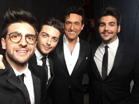 The baritone gianluca ginoble, and two tenors, piero barone and ignazio boschetto.having won the sanremo music festival 2015. IL VOLOくんと - Love Changes Everything