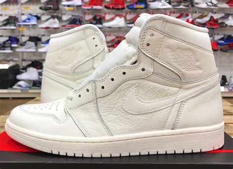 Air Jordan 1 Og All White 2017 Release Date Sole Collector