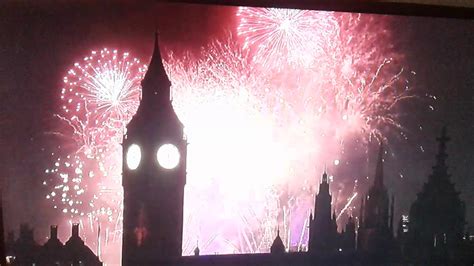 London Fireworks 2016 2017 New Years Eve Fireworks Bbc One Youtube