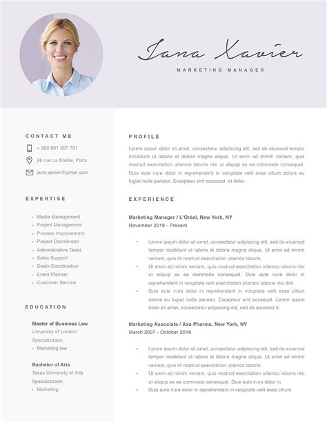 Moraco comes with two trendy and clean demo versions. Modern Resume Template 120090 | Templates by Resumeway