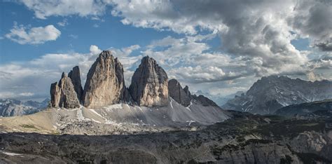 Drei Zinnentre Cime Di Lavaredo Dolomites Italian Alps 3980×1967