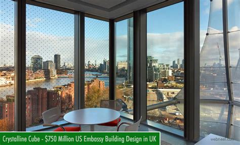 Architecture Design 750 Million Crystalline Cube Building Designed For The Us Embassy In