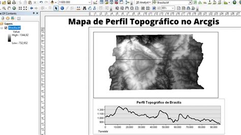 Como Fazer Um Mapa De Perfil Topográfico No Arcgis Youtube