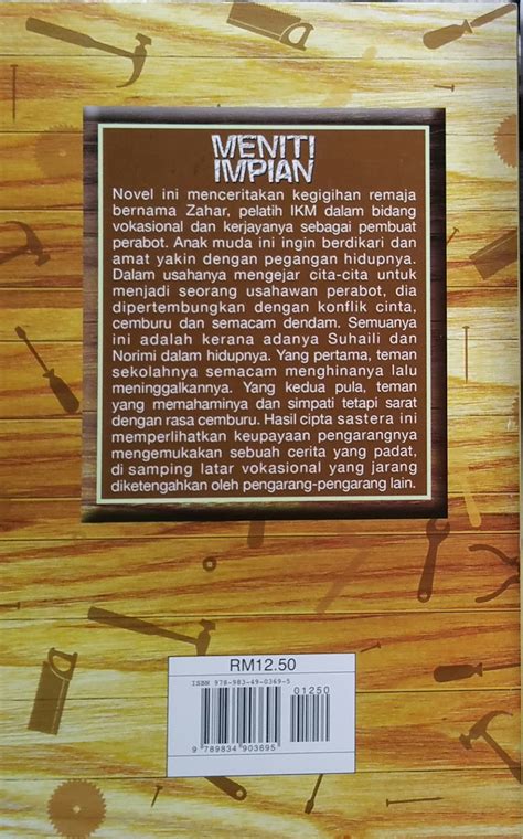 Start by marking meniti impian as want to read cikgu azhar: MENITI IMPIAN: NOVEL KOMSAS TINGKATAN 2 ...