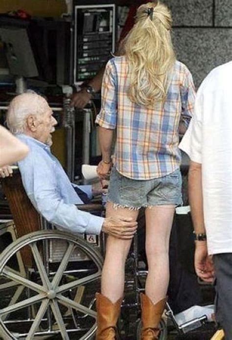 Very Old Man Very Young Couples 25 Creepy Old Men With Hot Young