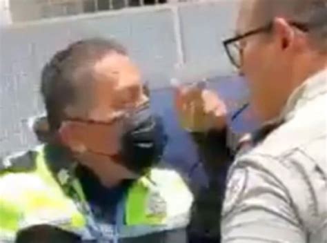 Así agredió supuesto elemento de la Guardia Nacional a policías de Puebla Voz en Red