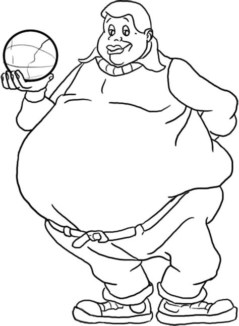 Fat Person Drawing At Getdrawings Free Download
