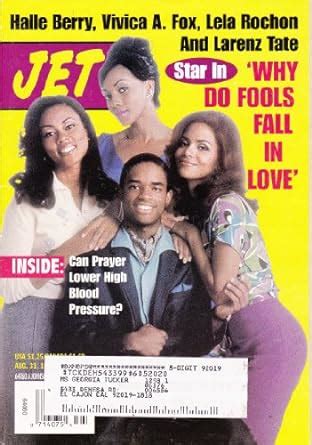 Jet Magazine August Halle Berry Vivica Fox Lela Rochon Larenz