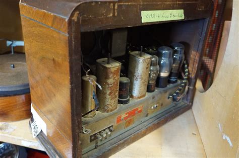 1939 Westinghouse Radio And Vintage Record Player