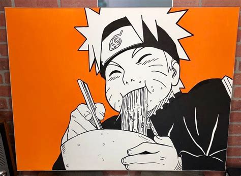 Naruto Eating Ramen Anime Canvas Hot Sex Picture