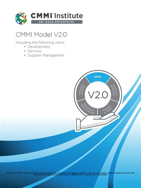 Cmmi Dev 2o Model Pdf