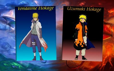 Minato And Naruto Leaf Hokages Wallpaper By Weissdrum On Deviantart