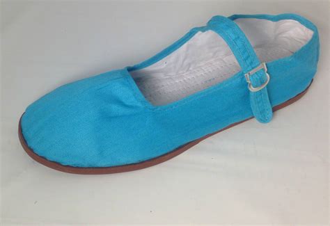 New Womens Cotton Mary Jane Shoes Flat Slip On Ballet Sandals Colors Sizes 5 11 Ebay