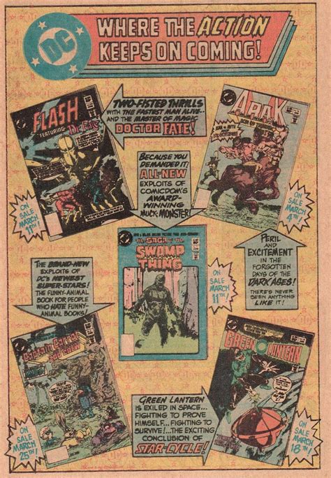 The Dork Review Swamp Thing Movie Posters Comic Book Ads Toys And Game