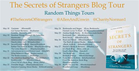 The Secrets Of Strangers By Charity Norman Book Review White Tulip