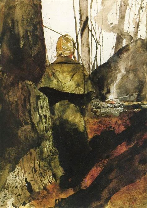 Urgetocreate “ Andrew Wyeth Campfire Helga Series 1982 ” Andrew