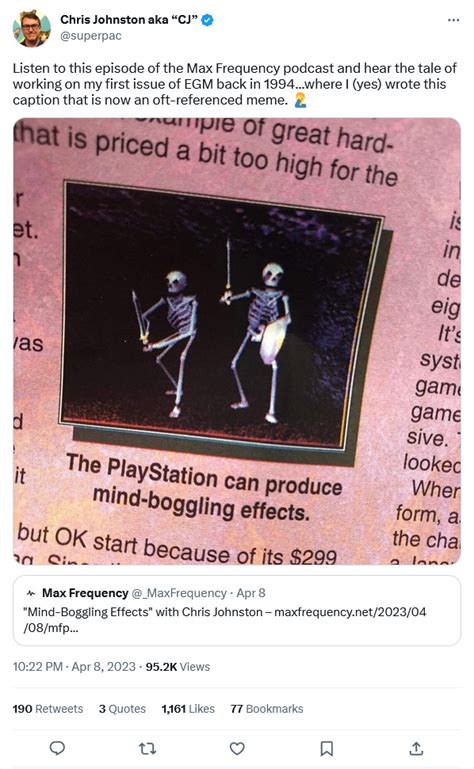 Chris Johnston Reveals He Wrote The Infamous The Playstation Can