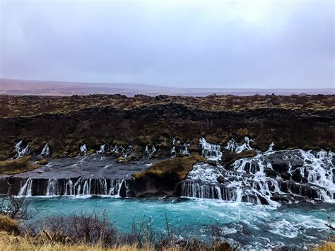 Barnafoss Falls Iceland Sisbehaving