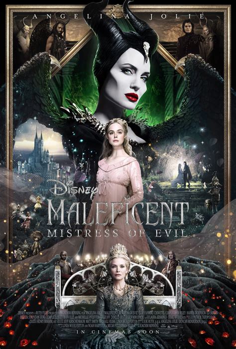 Maleficent Mistress Of Evil Poster Trailer Addict