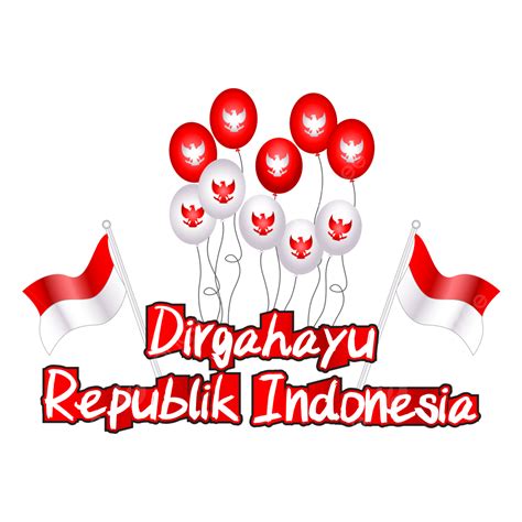 Indonesia Independent Day Vector Design Images Independence Day