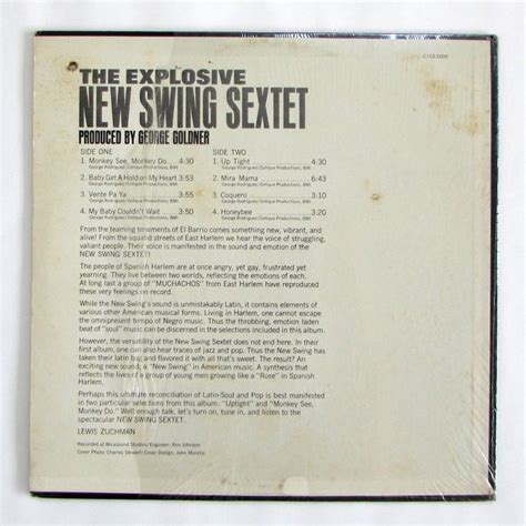 explosive new swing sextet s t｜全てのカテゴリー｜paddy field records｜中古アナログレコード｜used viny