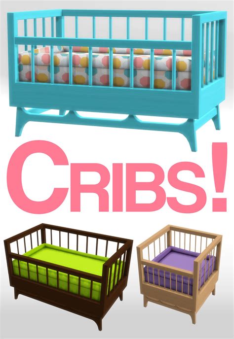 Wms — Cribs Cribs Cribs Part Two Is Here Info And Sims 4 Toddler