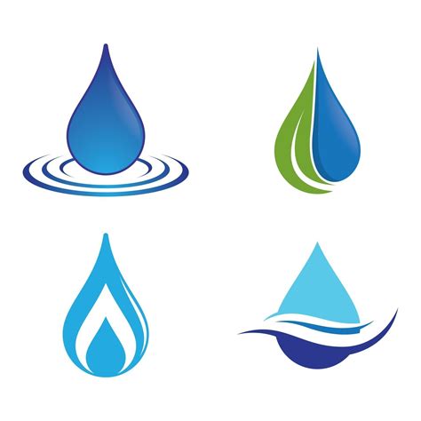 Water Drop Logo Images 2747658 Vector Art At Vecteezy