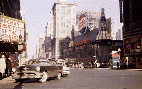 55 fascinating photos that capture street scenes of new york city in the 1950s ~ vintage everyday