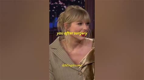 Taylor Swift Reacts Embarrassing Footage Of Her Lasik Surgery😅 Shorts