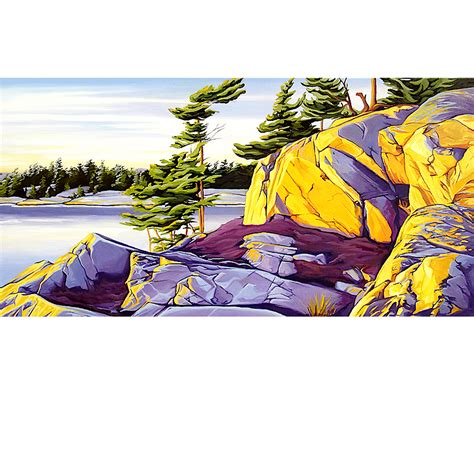 Canadian Landscape Artist Margarethe Vanderpas Paints Georgian Bay