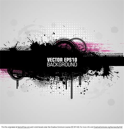 Grunge Banner Background Vector